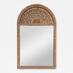 Karl Springer Karl Springer Rare and Exceptional Large Sea Shell Mirror 1970s - 3162502