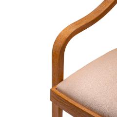 Karl Springer Karl Springer Regency Arm Chair in Lacewood 1970s - 4311348