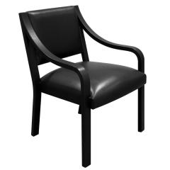 Karl Springer Karl Springer Regency Arm Chairs 1980s - 253611