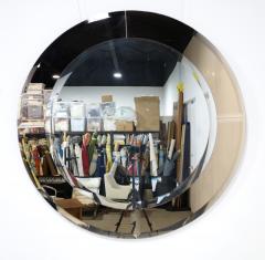 Karl Springer Karl Springer Saturn Mirror with Bronzed Mirror Border - 4655031