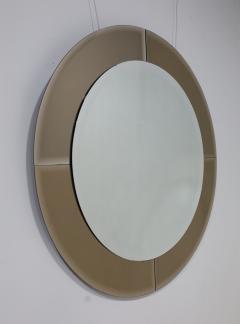 Karl Springer Karl Springer Saturn Mirror with Bronzed Mirror Border - 4655032