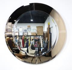 Karl Springer Karl Springer Saturn Mirror with Bronzed Mirror Border - 4655033