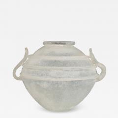 Karl Springer Karl Springer Scavo Murano Glass Vessel by Seguso 1980s - 4463994