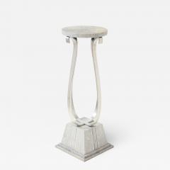 Karl Springer Karl Springer Shagreen Pedestal Stand - 2213120