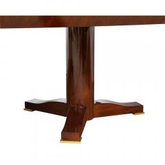 Karl Springer Karl Springer Stunning Monumental Dining Table in Rosewood with Inlay 1980s - 3063127