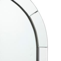 Karl Springer Karl Springer Stunning Monumental Dome Top Art Deco Mirror 1980s - 3143942
