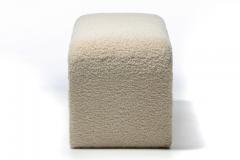 Karl Springer Karl Springer Style Waterfall Bench in Ivory Boucl  - 2629956