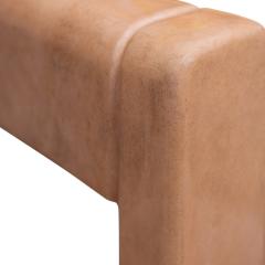 Karl Springer Karl Springer Superb Set of 6 Onassis Chairs in Lacquered Goatskin 1980s - 4298494