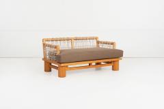 Karl Springer Karl Springer for Karl Springer Ltd Dowelwood Sofa1980c  - 4289493