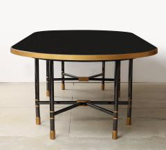 Karl Springer LTD A Superb Bronze and Granite Dining Table by Karl Springer - 3538192