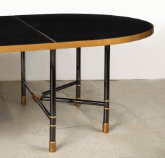 Karl Springer LTD A Superb Bronze and Granite Dining Table by Karl Springer - 3538193