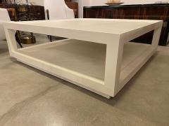 Karl Springer LTD American Modern Tray Top Coffee Table Karl Springer - 4641628