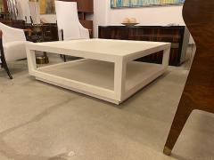 Karl Springer LTD American Modern Tray Top Coffee Table Karl Springer - 4641645