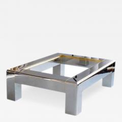 Karl Springer LTD HEAVY PARSONS COFFEE TABLE - 4796873