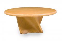 Karl Springer LTD Karl Springer American Mid Century Circular Goatskin Dining Table - 4272618