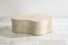 Karl Springer LTD Karl Springer LTD Lacquered Goatskin Free Form Low Table USA - 4036790