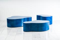 Karl Springer LTD Karl Springer LTD Lacquered Goatskin Free Form Low Table USA - 4036810
