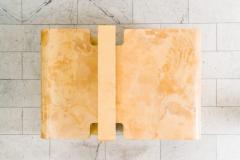 Karl Springer LTD Karl Springer LTD Lacquered Goatskin Sculpture Low Table USA - 4036801