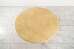 Karl Springer LTD Karl Springer LTD Monumental Goatskin Dining Table in Citron USA - 4036791
