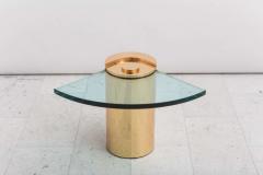 Karl Springer LTD Karl Springer LTD Polished Bronze Sculpture Leg Table USA - 4036746