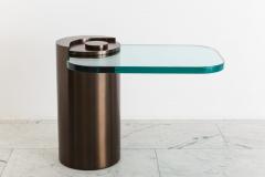 Karl Springer LTD Karl Springer LTD Royal Bronze Sculpture Leg Table USA - 4036709