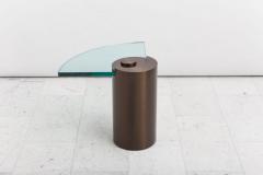 Karl Springer LTD Karl Springer LTD Royal Bronze Sculpture Leg Table USA - 4036767