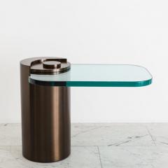 Karl Springer LTD Karl Springer LTD Royal Bronze Sculpture Leg Table USA - 4036769