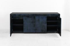 Karl Springer LTD Karl Springer LTD Royal Palm Lacquered Goatskin Credenza USA - 1840879