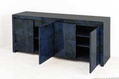 Karl Springer LTD Karl Springer LTD Royal Palm Lacquered Goatskin Credenza USA - 1840881