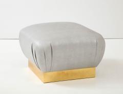 Karl Springer LTD Pair of Karl Springer Ottomans - 3446800