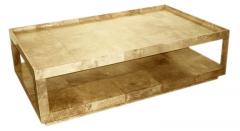 Karl Springer LTD TRAY TOP TWO TIER TABLE - 4619149