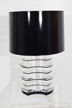 Karl Springer Lucite and Acrylic Table Lamp by Clear Lite - 1456344