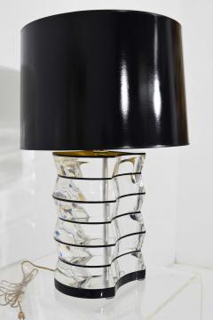 Karl Springer Lucite and Acrylic Table Lamp by Clear Lite - 1456345