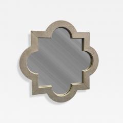 Karl Springer MODERNIST FAUX SHAGREEN MIRROR IN THE MANNER OF KARL SPRINGER - 4692918