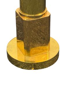Karl Springer MODERNIST POLISHED BRASS LAMP BY KARL SPRINGER - 4605161