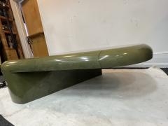 Karl Springer MODERNIST SCULPTURAL GOATSKIN COFFEE TABLE BY KARL SPRINGER - 2803288