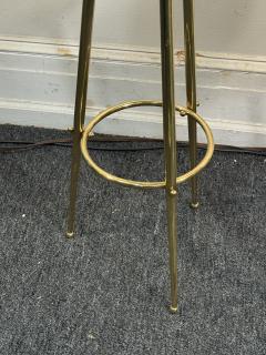 Karl Springer MODERNIST TUBULAR BRASS BALL BAR STOOLS - 4348529