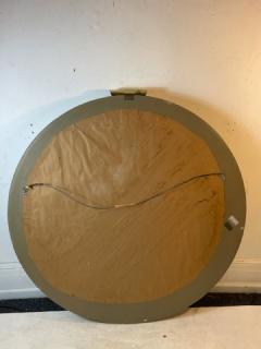 Karl Springer MONUMENTAL MODERN GOATSKIN AND BRASS MIRROR BY KARL SPRINGER - 2419653
