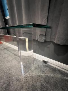 Karl Springer MONUMENTAL MODERNIST LUCITE CONSOLE - 2809849