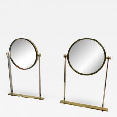 Karl Springer MONUMENTAL RARE PAIR OF CUSTOM KARL SPRINGER MIRRORS - 1310315