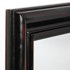 Karl Springer Mid Century French Polished Tortoise Hue Finish Molding Mirror by Karl Springer - 4490006