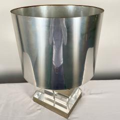 Karl Springer Mid Century Modern Lucite and Chrome Table Desk Lamp Karl Springer Style - 3280520