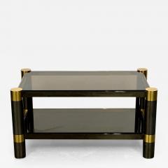 Karl Springer Mid Century Modern Signed Karl Springer Rectangular Coffee Cocktail Table - 2965182