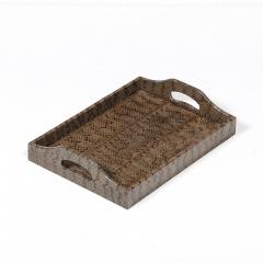 Karl Springer Mid Century Modernist Python Skin Tray by Karl Springer - 4653818