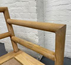 Karl Springer Pair Karl Springer Dowel Wood Lounge Chairs in Zebra Hide - 2289514