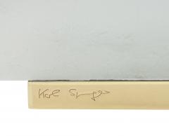 Karl Springer Pair of Sand Blasted Scroll Sconces by Karl Springer - 194635