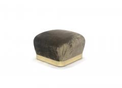 Karl Springer Pair of Souffl Ottomans by Karl Springer - 2300691