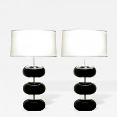Karl Springer Pair of Table Lamps By Karl Springer 1970s - 229178