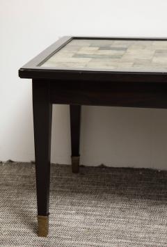 Karl Springer Patchwork Shagreen Top Single Drawer Coffee Table - 501725