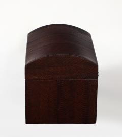 Karl Springer Python Wrapped Keepsake Trunk - 4713758